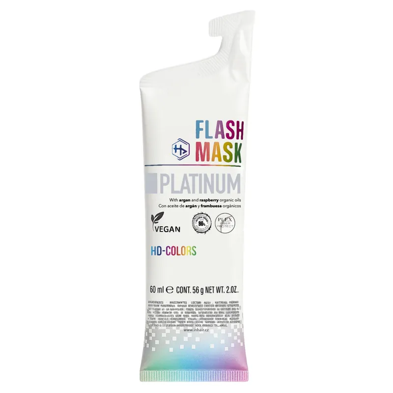Salerm HD Colors Flash Mask barvicí maska platinová 60 ml Cenová Bomba