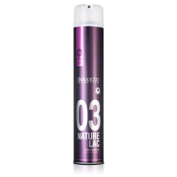 Oblíbený Salerm Pro.Line 03 Nature lak se silnou fixací 500 ml