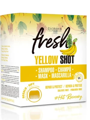 Salerm Yellow Shot kosmetická sada na vlasy Cenově Výhodný