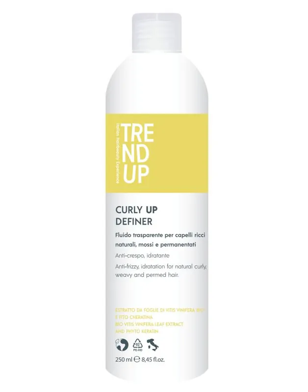 Dokud Zásoby Vydrží Trend Up Curly Up Definer fluid pro vlnité vlasy 250 ml