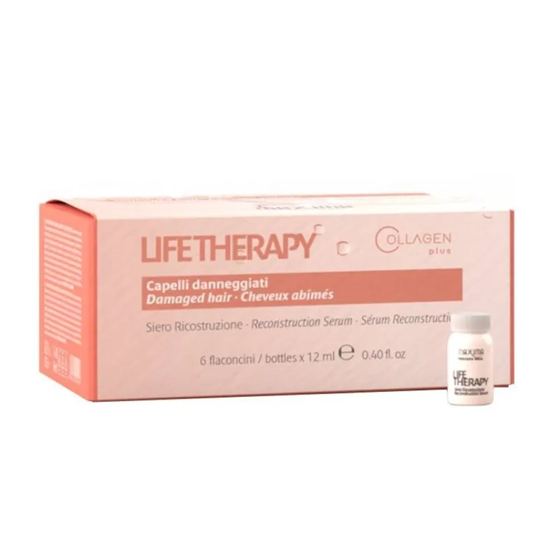 Dokud Zásoby Vydrží Vitalfarco Maxima Life Therapy sérum pro poškozené vlasy 6 x 12 ml