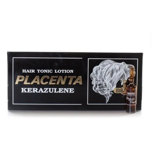 Doprava Zdarma Vitalfarco Placenta Kerazulene placentové ampule proti padání vlasů 12 x 10 ml