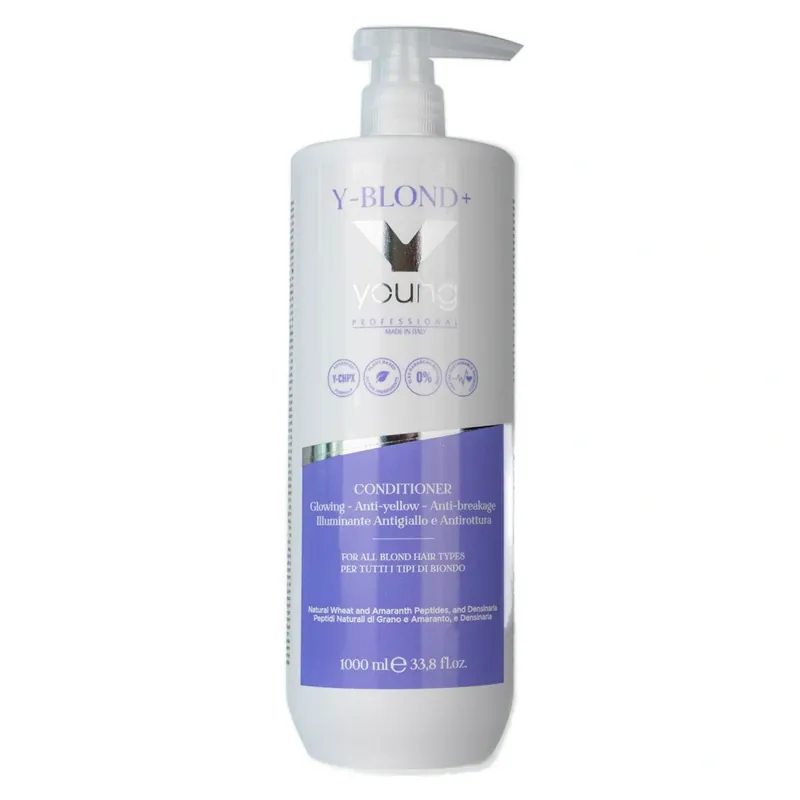 Levný Young Y-Blond+ kondicionér pro neutralizaci žlutých tónů 1000 ml
