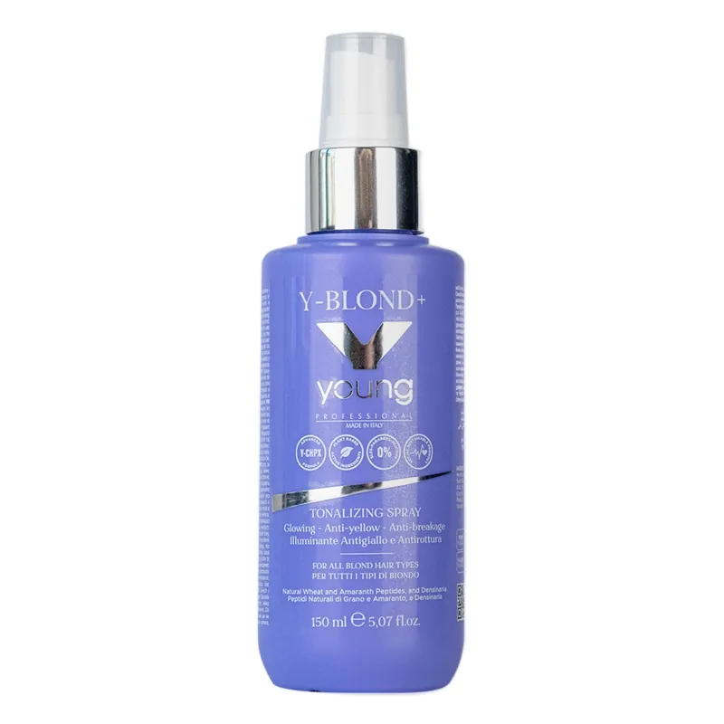Vysoce Kvalitní Young Y-Blond+ sprej pro neutralizaci žlutých tónů 150 ml