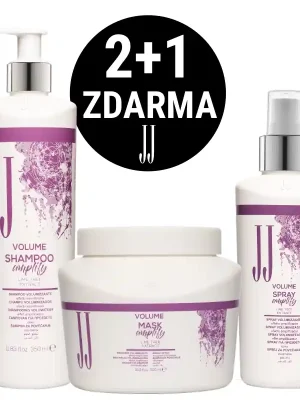 Akce 2+1 zdarma! JJ Volume kosmetická sada pro jemné vlasy Kup Teď
