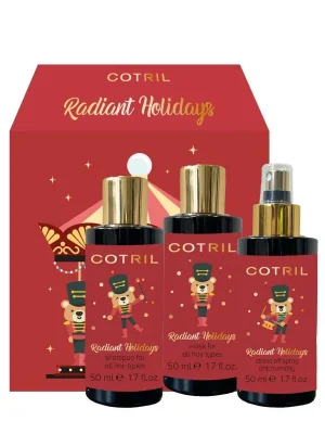Tovární Cena Cotril Radiant Holiday vánoční kosmetická sada 3 x 50 ml