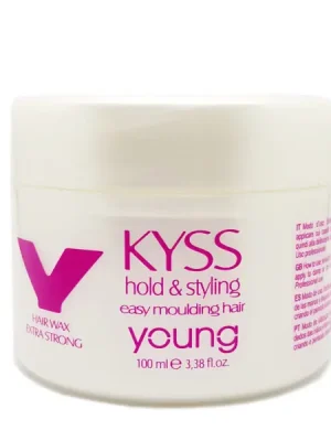 Super Cena Young Kyss Vosk na vlasy Extra Silný 100 ml