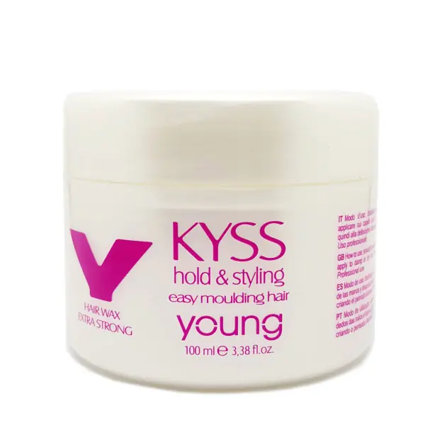 Super Cena Young Kyss Vosk na vlasy Extra Silný 100 ml