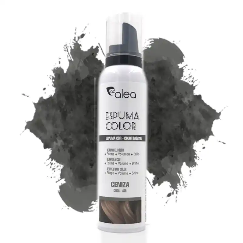 Alea Espuma Color barevná tužící pěna na vlasy POPELAVÁ 150 ml Jen Po Omezenou Doba