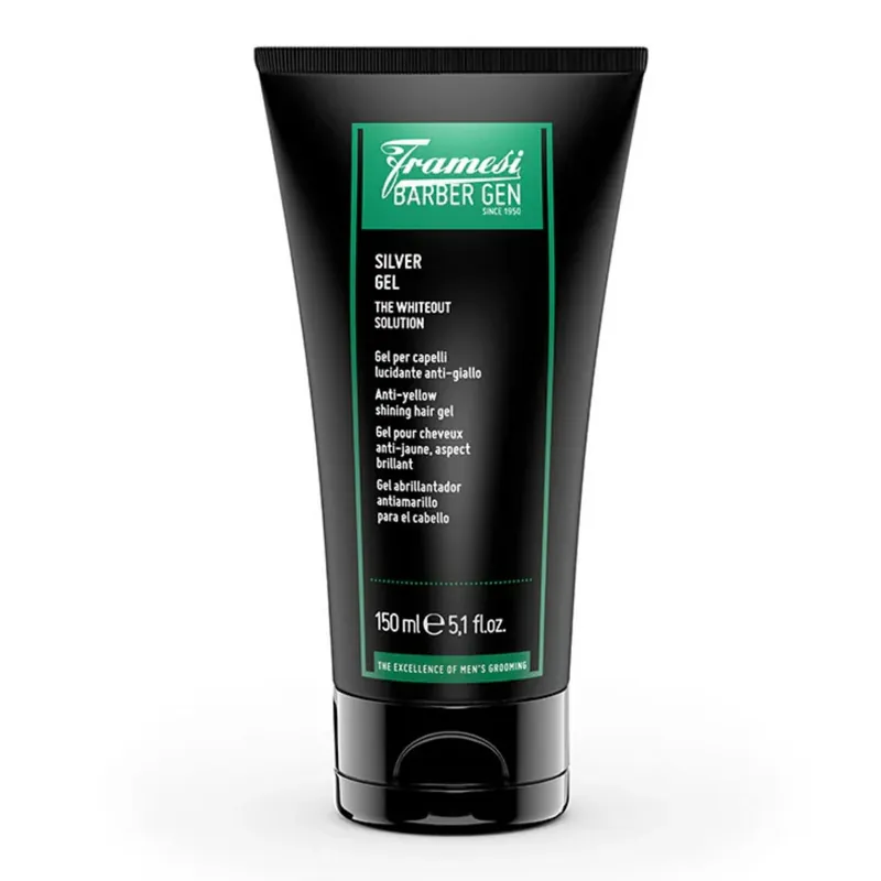 Ihned K Objednání Framesi Barber GEN Silver gel na vlasy pro neutralizaci žlutých tónů 150 ml