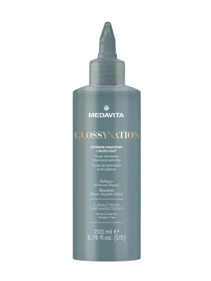 Medavita Glossynation laminační fluid pro zrcadlově lesklé vlasy 200 ml Poslední Šance