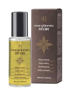 Bezpečná Platba RR Macadamia Star vyživující fluid pro fádní vlasy 100 ml