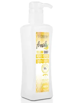 Salerm Biokera Yellow Shot Booster pro vlnité vlasy 300 ml Vysoce Kvalitní