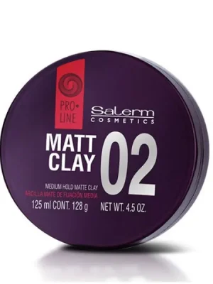 Salerm Pro.Line 02 Matt Clay matující pasta 125 ml Bezpečná Platba