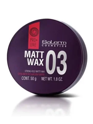 Vrácení Zdarma Salerm Pro.Line 03 Matt Wax matující pasta 50 g