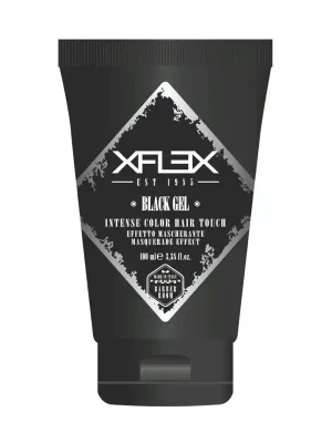 Pouze Dnes Xflex Black Gel černý gel na vlasy100 ml