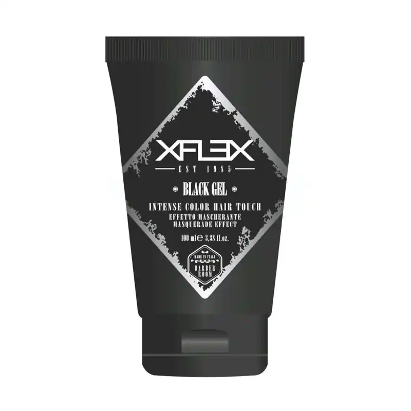 Pouze Dnes Xflex Black Gel černý gel na vlasy100 ml