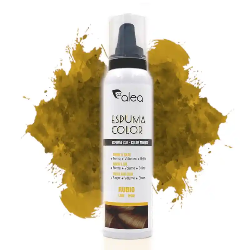 Hit Sezóny Alea Espuma Color barevná tužící pěna na vlasy BLOND 150 ml