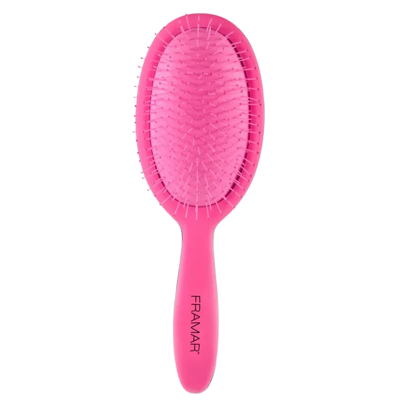 Jen Po Omezenou Doba Framar Detangle Pink Swear kartáč na rozčesávání vlasů