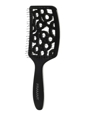 Cenově Výhodný Framar Vent Brush Black kartáč na vlasy