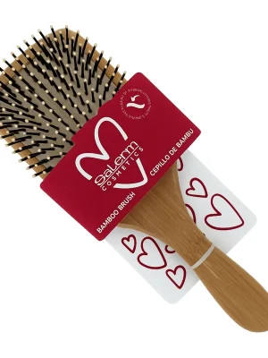 Aktuální Salerm Bamboo Brush velký plochý hranatý kartáč