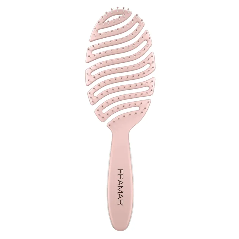 Framar Flex Brush Champagne flexibilní kartáč na vlasy Top Prodej