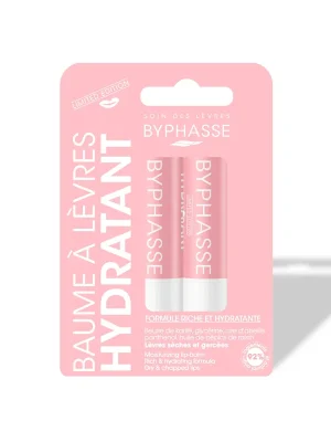 Levný Byphasse Lip Balm PINK 2U Moisturizing hydratační balzám na rty 2 x 4,8 g