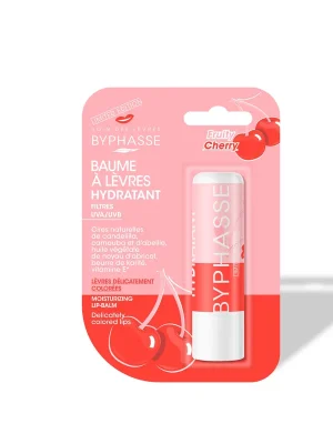 Byphasse Lip-Balm Fruity Cherry balzám na rty 4,8 g Výhodná Nabídka
