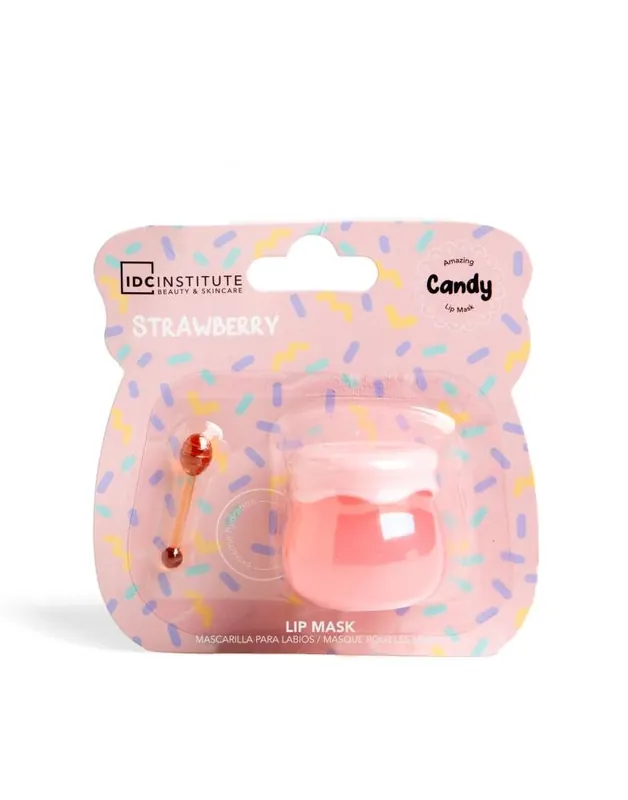 IDC Candy Lip Mask Strawberry maska na rty 6 g Horká Nabídka