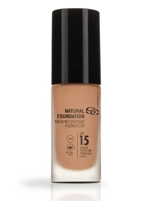 Salerm Beauty Line Natural Foundation středně krycí make-up F10 30 ml Koupit Online
