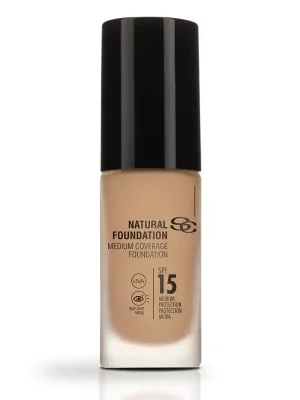 Salerm Beauty Line Natural Foundation středně krycí make-up F20 30 ml Zlevněný