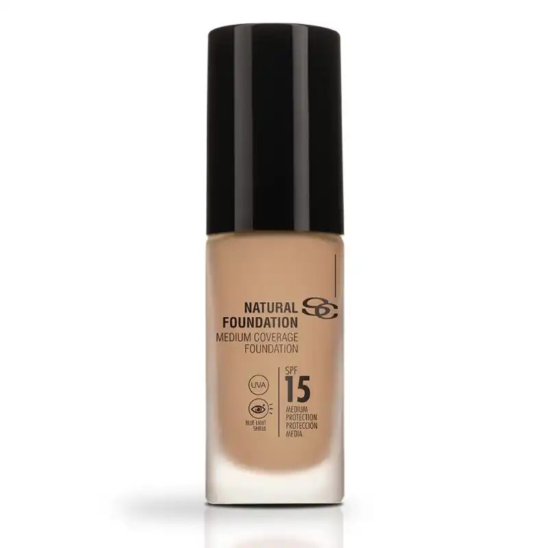 Salerm Beauty Line Natural Foundation středně krycí make-up F20 30 ml Zlevněný