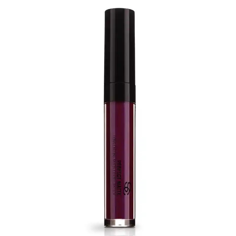 Salerm Beauty Line Perfect Matte matná tekutá rtěnka PM01 Imperial Purple 9 ml Akční Cena