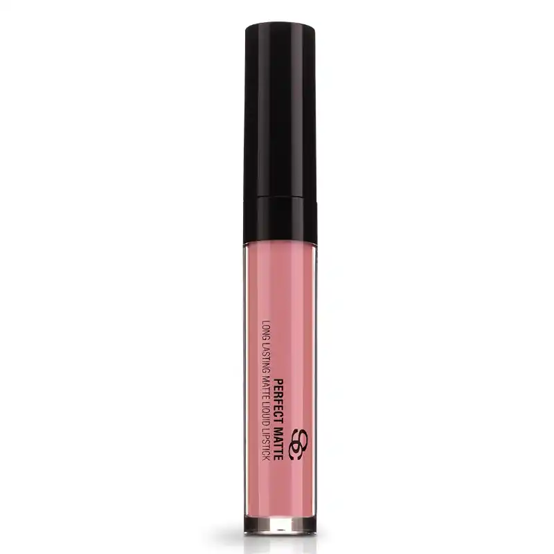 Salerm Beauty Line Perfect Matte matná tekutá rtěnka PM03 Rose Beige 9 ml Doprava Zdarma