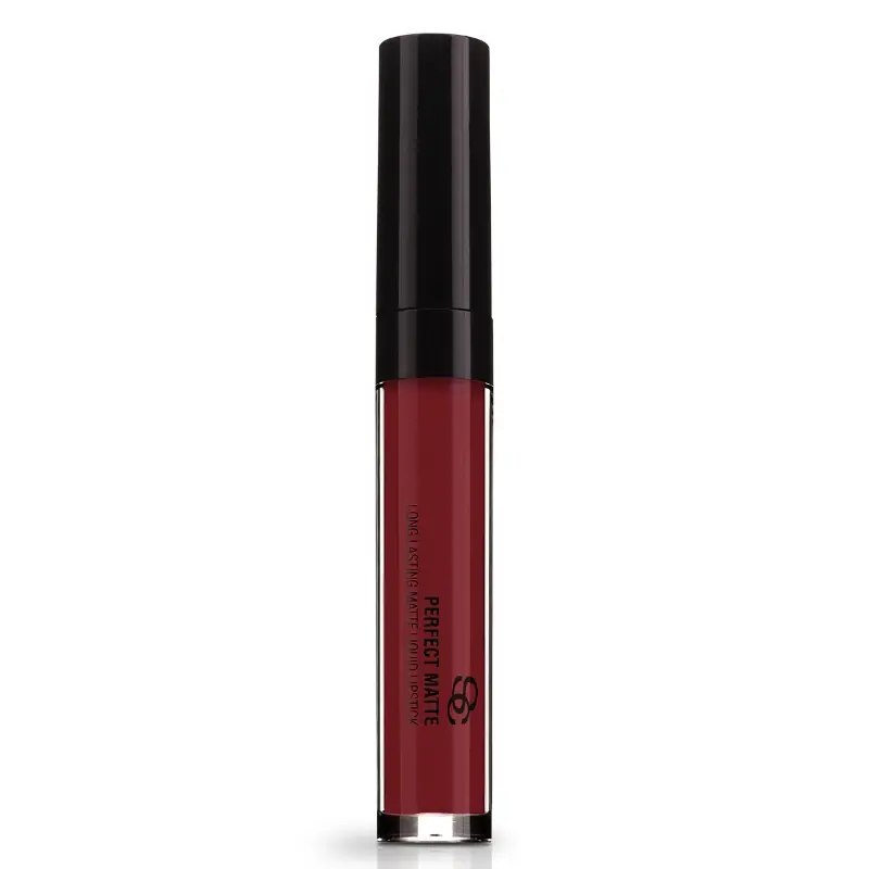 Salerm Beauty Line Perfect Matte matná tekutá rtěnka PM07 Cherry Wine 9 ml Akční Cena