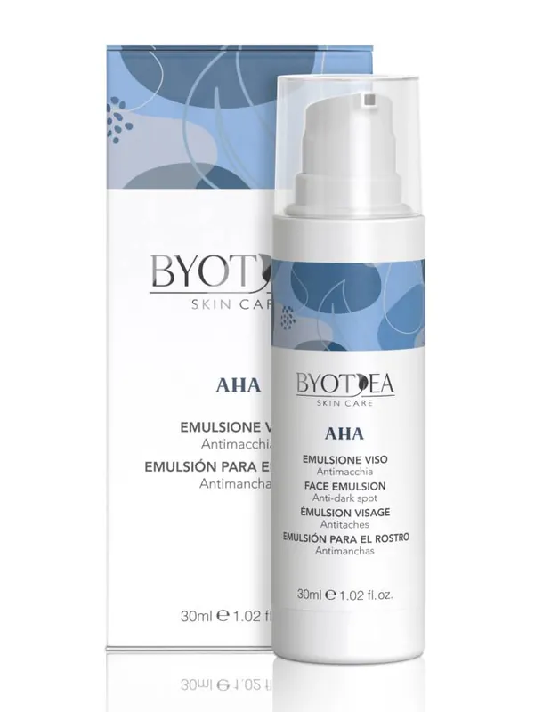 Sleva Byotea AHA exfoliační pleťová emulze proti pigmentovým skvrnám 30 ml