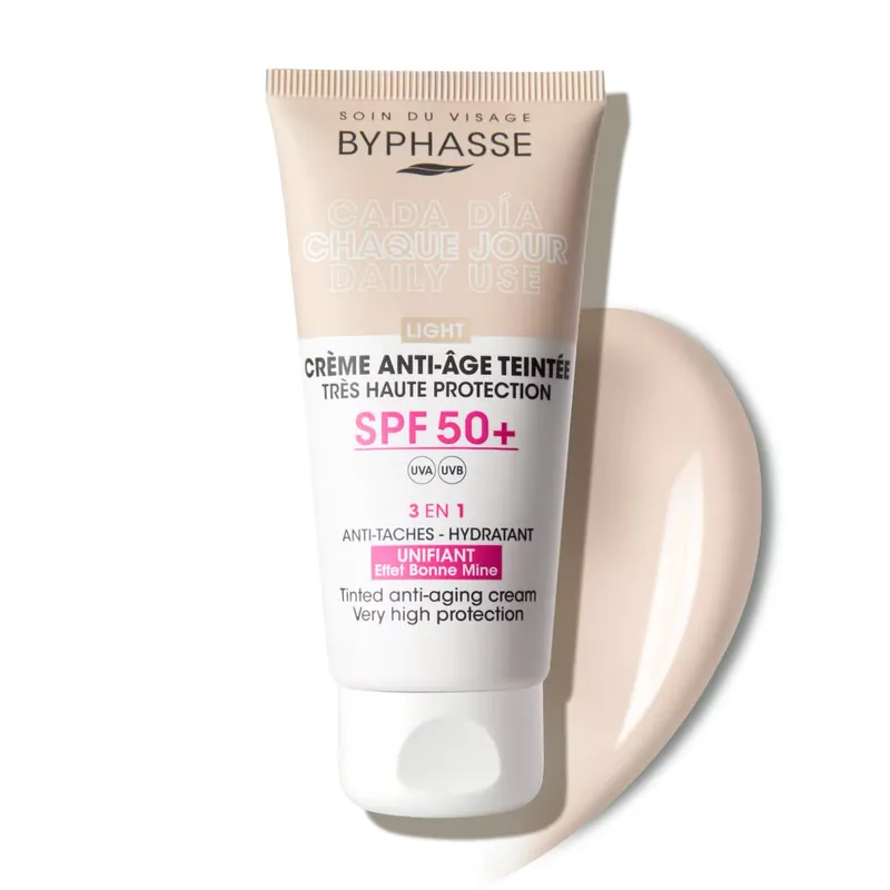 Nejlepší Cena Byphasse anti-aging tónující (light) pleťový krém (SPF 50) 50 ml