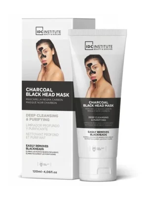 IDC Charcoal Black Head slupovací pleťová maska s uhlím 120 ml Kup Teď