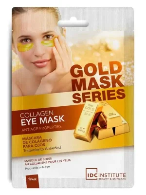 Nová Kolekce IDC Gold Mask Series kolagenová maska pro oční okolí 8 g