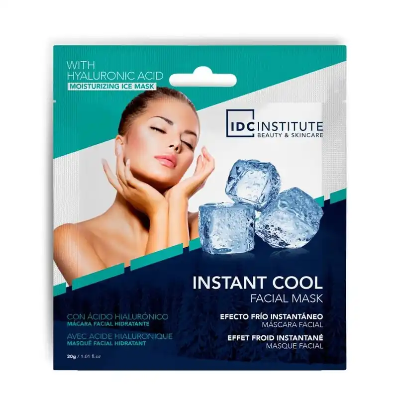 Nová Kolekce IDC Instant Cool chladící pleťová maska pro hydrataci 30 g