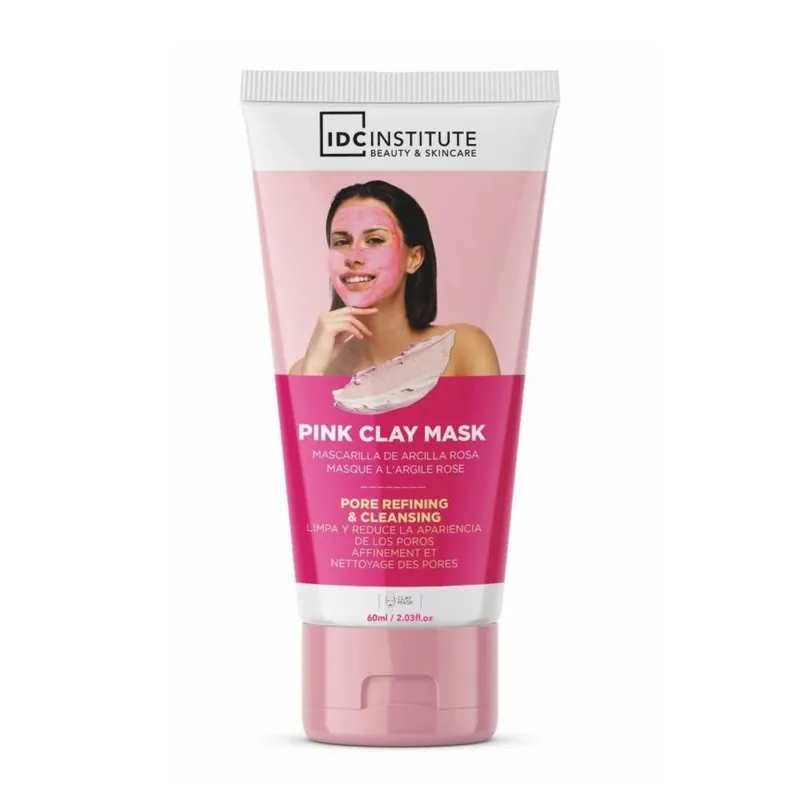 IDC Pink Clay maska s růžovým jílem a granátovým jablkem 60 ml Finální Výprodej