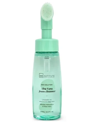 Víkendová Akce IDC Skin Solution pleťová čistící pěna s aloe vera 240 ml