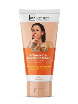 Super Cena IDC Vitamin C & Turmeric jílová pleťová maska s kurkumou a vitamínem C 60 ml
