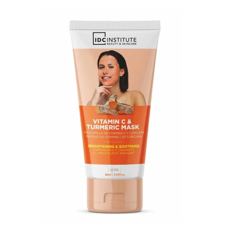 Super Cena IDC Vitamin C & Turmeric jílová pleťová maska s kurkumou a vitamínem C 60 ml