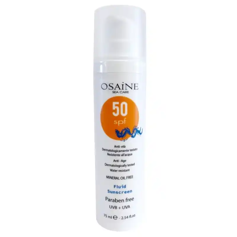 Pouze Dnes Osaine Sunscreen solární fluid s SPF 50 pro citlivou pleť 50 ml