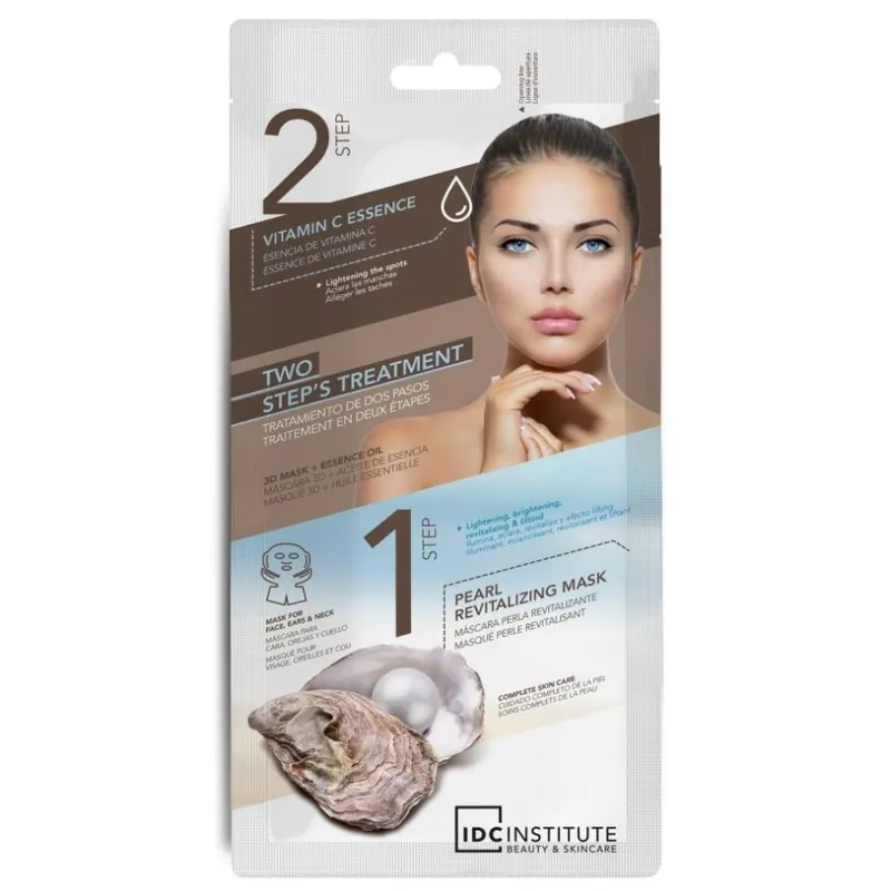 IDC 2in1 Pearl Revitalizing pleťová maska pro revitalizaci 35+5 g Ověřený