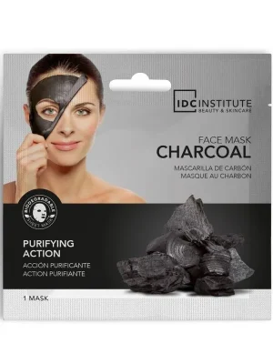 IDC Face Mask Charcoal čisticí pleťová maska 22 g Víkendová Akce