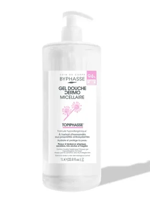 Akční Cena Byphasse Dermo Topiphasse micelární sprchový gel pro atopickou pokožku 1000 ml