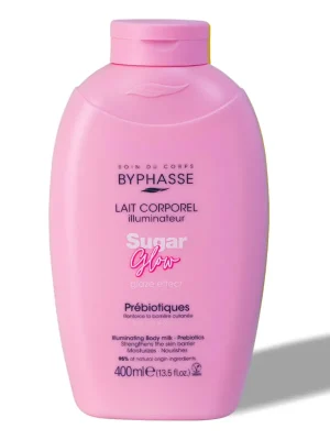 Výprodej Byphasse Glow Sugar Body Milk tělové mléko s prebiotiky 400 ml