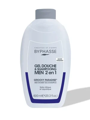 Novinka Byphasse Men Groovy Paradise sprchový gel 600 ml